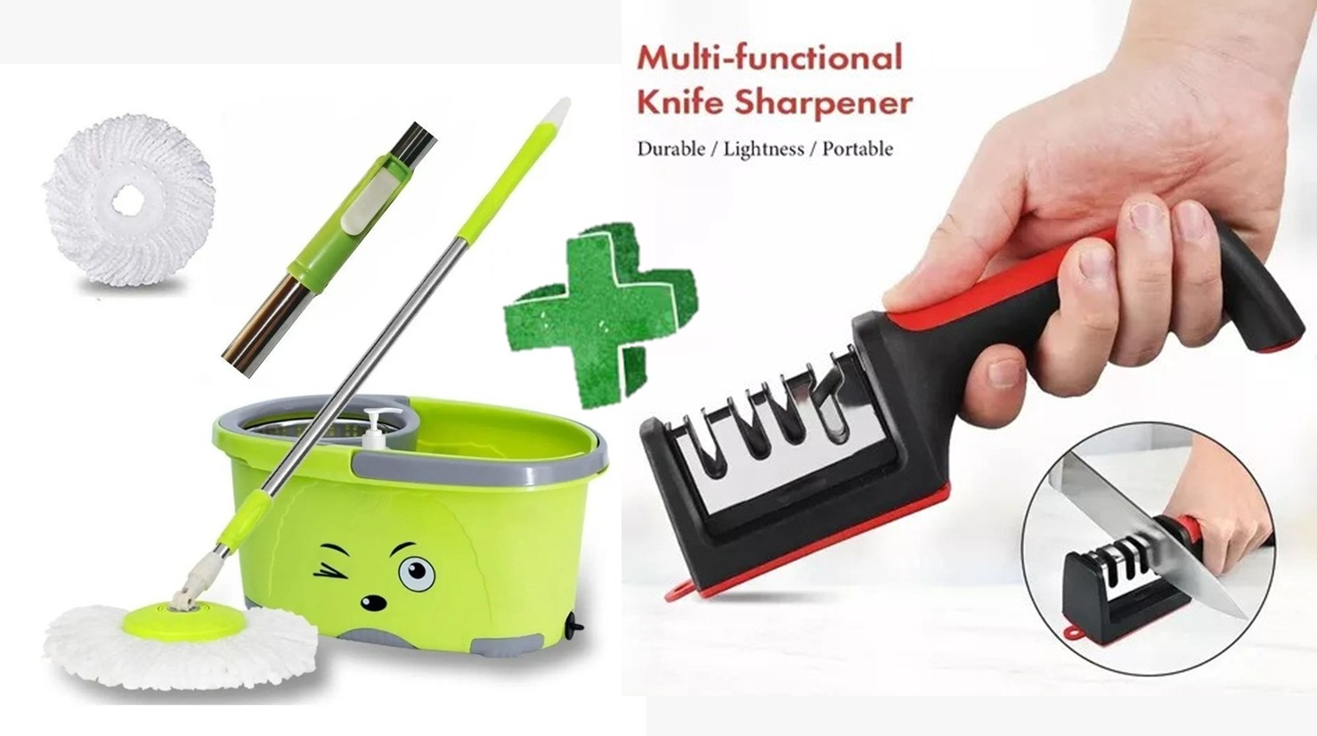 Trapero Magico360 + Afilador de cuchillo